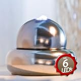 Produkt-Bild: Heissner Zimmerbrunnen mit LED 16cm Tischbrunnen Pumpe