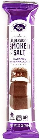 Vosges Smoked Salt Caramel and Marshmallow Chocolate Bar 3 oz each (1 Item Per Order)