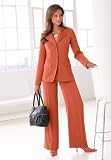 Convertible-Collar Pantsuit