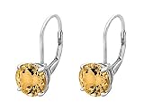 41oVfoTLUyL. SL160  Citrine Earrings 4 Carat (ctw) in Sterling Silver