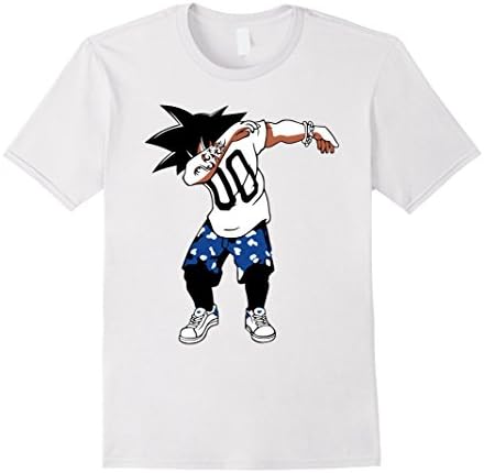 Men's Goku Dab Shirt  XL White