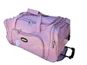 Wheeled Holdalls 22 inch PINK Luggage Baggage Bag on Wheels