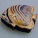 TROPICAL FISH BOX - JEWELED TROPICAL FISH BOX