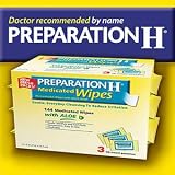 Preparation H Medicated Wipes 144 count