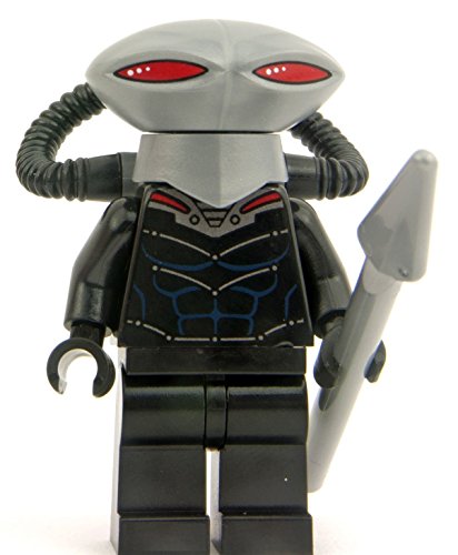 LEGO DC Comics Super Heroes Minifigure - Black Manta with Pike Spear (76027)