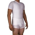 Underworks Herren Extrem Brustfett Bandage reduzier T'Shirt
