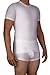 Underworks Mens Extreme Gynecomastia Chest Binder Girdle T-shirt Large White
