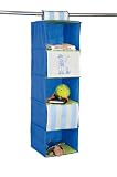 WENKO 4386021100 H�ngeregal Pirate - 5 F�cher, Vlies, 30 x 95 x 30 cm