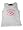 Next Concept - Toddler Girls Screen Painted Tank, White, Fuschia (Size 2T)