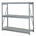 Lyon BB67205SP 3 Tier Pre-Engineered Bulk Storage Rack Starter with Particle Board, 60" Width x 48" Depth x 60" Height, Wedgewood Blue
