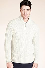 North Coast Cable Knitted Jumper with Wool