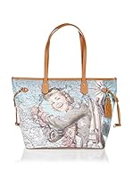 Y NOT ? Bolso shopping (Azul Claro)