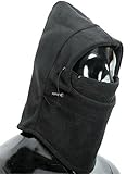 6 in 1 Thermal Fleece Balaclava Hood Police Swat Ski Bike Wind Stopper Mask