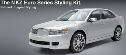 3dCarbon 691253 06-09 Lincoln MKZ 4-Piece Ground Effects Kit