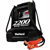 DieHard 71990 Pro-Grade 2200 Peak Amp 22AH Jump Starter / Portable DC