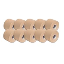 3B Scientific S-3BTBEN10 Beige Cotton Rayon Fiber Kinesiology Tape, 16' Length x 2" Width (Case of 10 Rolls)