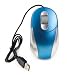 NEON Optical Mouse USB2.0 Dual-button with scrool-wheel Light Blue/Silver