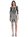 donna morgan  Women's Boatneck Chain Print Dress