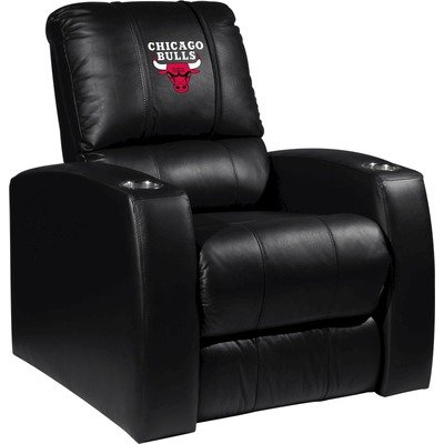 Home Theater Recliner with NBA Chicago Bulls Panel
