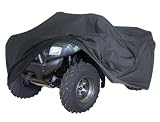 Classic Accessories QuadGear ATV Travel & Storage Cover (Black, Large, Fits 75L x 45W x 35H)