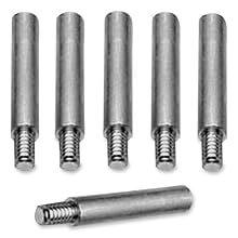 Charles Leonard Inc., Screw Post Extensions, Aluminum, 1 Inch Length, 100/Box (3733LE)