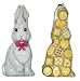 Gourmet Food : Handmade Belgian White Chocolates In Easter Bunny Tin