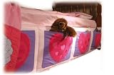 from Snuggle Sac Heart Bed Tidy