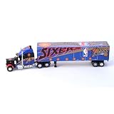 Philadelphia 76ers Semi Tractor Trailer Die Cast 1:80 Scale