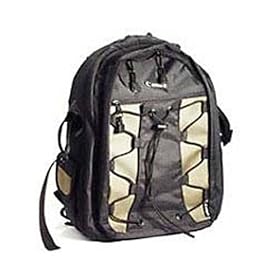 Click here to buy Canon Deluxe Photo Backpack 200EG for Canon EOS SLR Cameras Black with Greenish Accent by Canon.