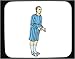 Mouse Pad with man, wearing, Mexico, stockings, gown, slippers, pajamas, footwear Image