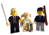 Lucias Malfoy, Harry Potter (original flaces) & Dobby with sock (Trio)