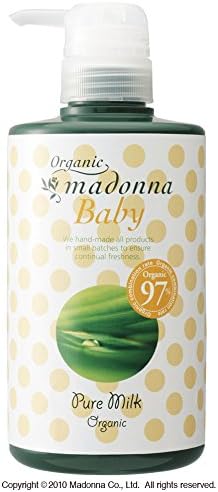 Organic Madonna Baby Pure Milk 450ml (milk lotion of organic 97% compounded)