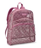  : JanSport Mesh Pack (White/Pink Dot)