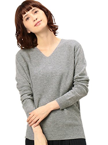 (ユナイテッドアローズ グリーンレーベル リラクシング) UNITED ARROWS green label relaxing KF W/CA カタアゼ×テンジク V/N POニット 36131231361