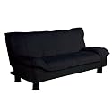 Seattle Convertible Sofa - Black