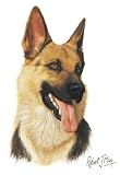 German Shepherd Garden Flag