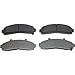 Wagner Brake ThermoQuiet MX652 Semi-Metallic Disc Brake Pad Set