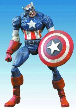 Marvel Select Zombies Colonel America Actionfigur