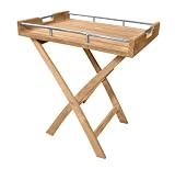 New Grade A Teak Butler Tray / Side Table New Grade A Teak Butler Tray / Side Table
