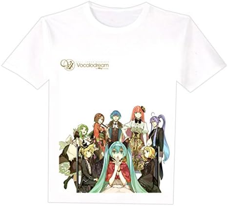 Hatsune Miku Anime T-Shirt Kagamine Rin/Len White Large