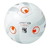 Produkt-Bild: uhlsport Fu&szlig;b&auml;lle PT 13 Themis League, wei&szlig;/silber/orange, 5