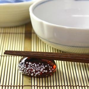 硝子の和菓子 箸置き丹波栗羊羹