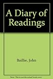 A Diary of readings
