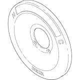 Delta Faucet RP5883 Escutcheon 600 Series Repair Kit, Chrome