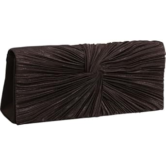 J. Furmani Satin Flap Clutch