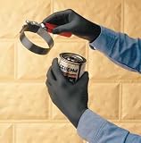 Review Best Mfg B7700PFT-L / Best Nighthawk 7700PFT Black Nitrile glove bx/50 gloves Large