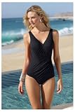 metrostyle Shape Benefits Wrap-Front Maillot