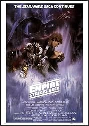 Empire Strikes Back Star Wars 24x36 Framed Movie Poster