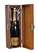 R de Ruinart Champagne in Luxury Hinged Stained Wooden Box