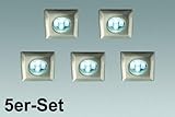LED Einbaustrahler Strahler Spot Einbauset 5-er Set